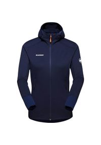 Bluza trekkingowa damska Mammut Taiss Light ML Hooded Jacket. Kolor: niebieski