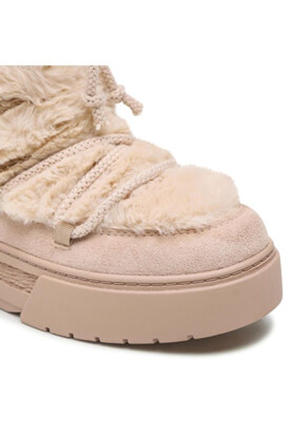 Jenny Fairy Botki WS5895-05 Beżowy. Kolor: beżowy. Materiał: materiał