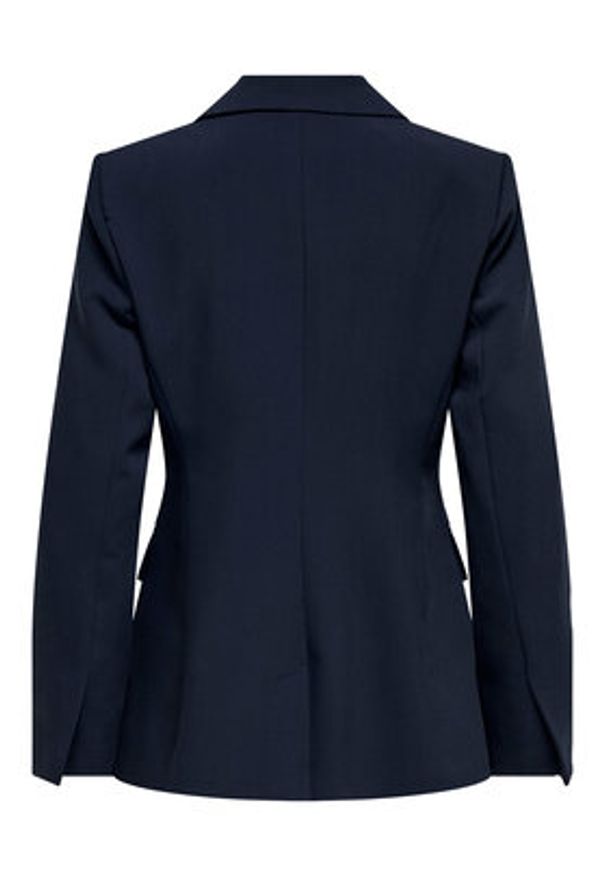 only - ONLY Marynarka Raven 15357457 Granatowy Slim Fit. Kolor: niebieski. Materiał: syntetyk