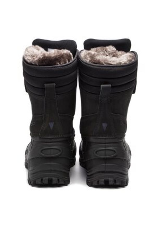CMP Śniegowce Kinos Snow Boots Wp 3Q48867 Czarny. Kolor: czarny. Materiał: skóra, nubuk