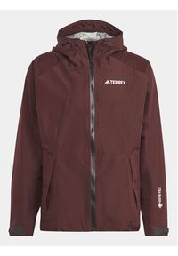 Adidas - adidas Kurtka outdoor Terrex Xperior GORE-TEX Paclite Rain IB4260 Brązowy Regular Fit. Kolor: brązowy. Materiał: syntetyk. Technologia: Gore-Tex. Sport: outdoor #7
