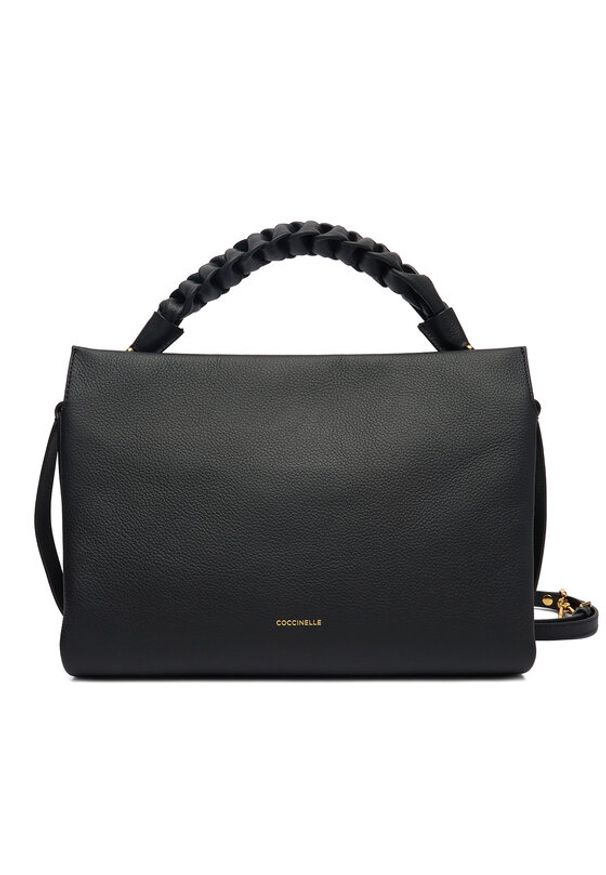 Coccinelle Torebka M250 Boheme Grana Double E1 M50 19 02 01 Czarny. Kolor: czarny. Materiał: skórzane