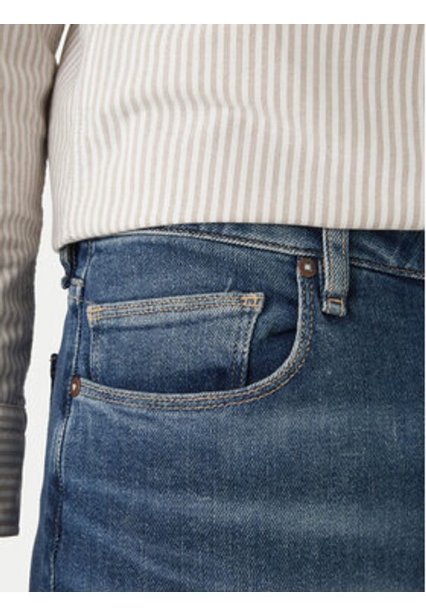 Guess Jeansy Chris M2YA27 D4Q42 Granatowy Super Skinny Fit. Kolor: niebieski