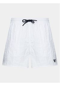 Emporio Armani Underwear Szorty kąpielowe 211756 4R422 00010 Biały Regular Fit. Kolor: biały. Materiał: syntetyk #4