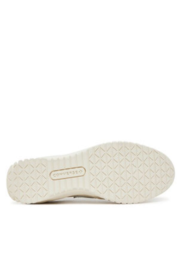 Converse Sneakersy Run Star Trainer Gold A12778C Écru. Materiał: skóra. Sport: bieganie