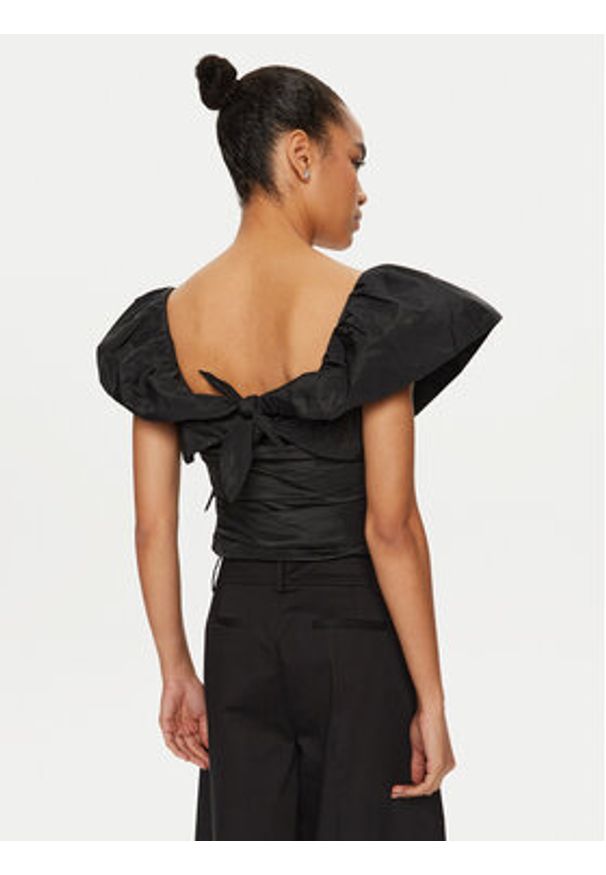 Pinko - PINKO Bluzka Debra 100600 Y3LE Czarny Regular Fit. Kolor: czarny. Materiał: syntetyk