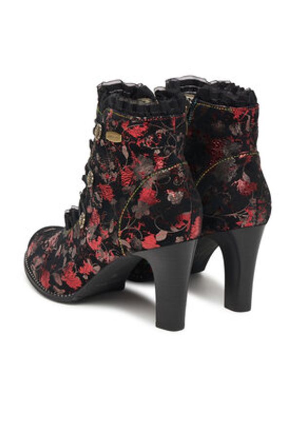 Laura Vita Botki Alcbaneo 130 Czarny. Kolor: czarny. Materiał: skóra