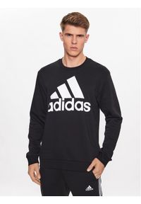 Adidas - adidas Bluza IB3995 Czarny Regular Fit. Kolor: czarny. Materiał: bawełna #1