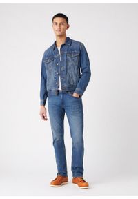 Wrangler - WRANGLER GREENSBORO MĘSKIE SPODNIE JEANSOWE GREEN TWIST W15QXP409 112145833 #3