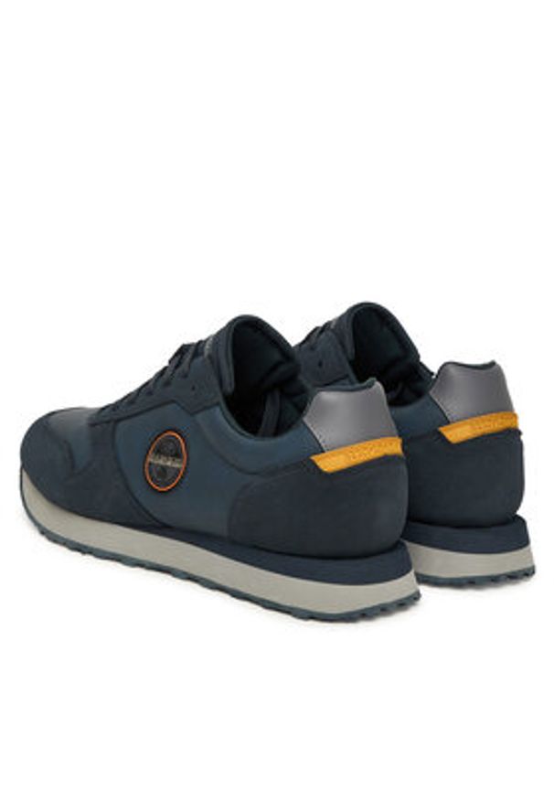 Napapijri Sneakersy Uomo NP0A88X3 Granatowy. Kolor: niebieski. Materiał: zamsz, skóra