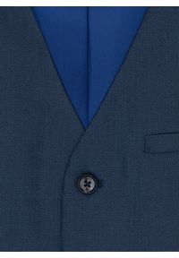 Pako Lorente - PAKO LORENTE – Granatowa kamizelka męska. Okazja: na ślub cywilny, na wesele. Kolor: niebieski #8