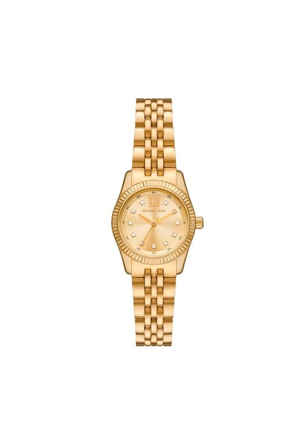Michael Kors Zegarek Lexington MK4741 Złoty. Kolor: złoty