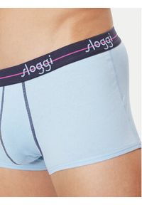 Sloggi Komplet 2 par bokserek 10206968 Niebieski. Kolor: niebieski. Materiał: bawełna