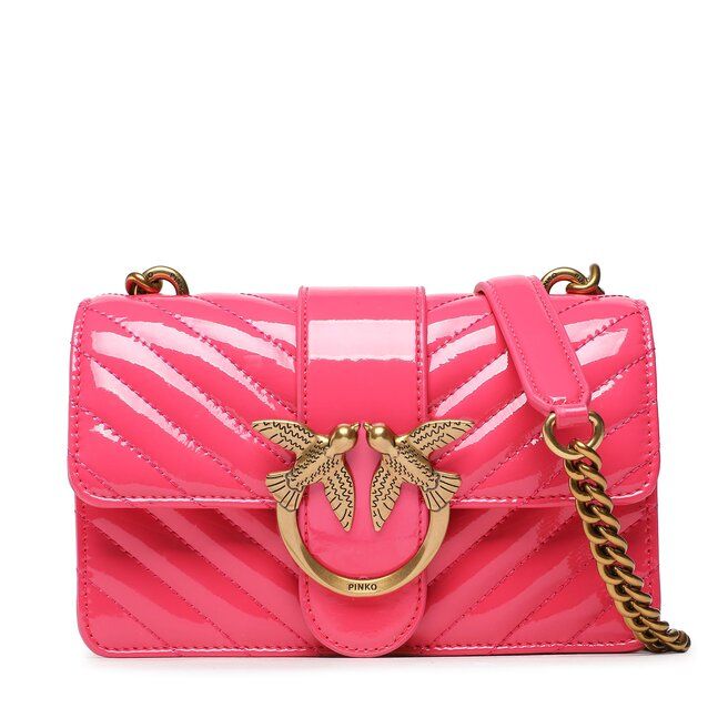 PINKO CORNICE103819Y27PZ99 関税送料込 Czerwona torebka Pinko skórzana 8057769501189