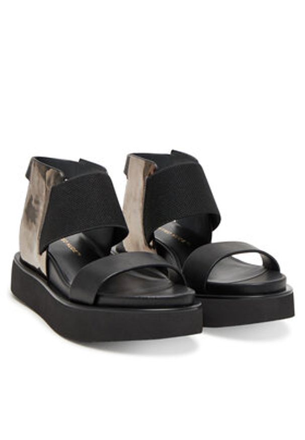 United Nude Sandały Rico Sandal 1030485913 Czarny. Kolor: czarny. Materiał: skóra