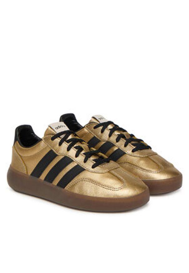 Adidas - adidas Sneakersy Barreda Decode JR1218 Złoty. Kolor: złoty. Materiał: skóra