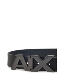 Armani Exchange Pasek Męski 951058 CC505 43120 Czarny. Kolor: czarny. Materiał: skóra #4