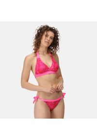 Regatta - Flavia damski dół od stroju kąpielowego. Kolor: różowy. Materiał: materiał, tkanina #1
