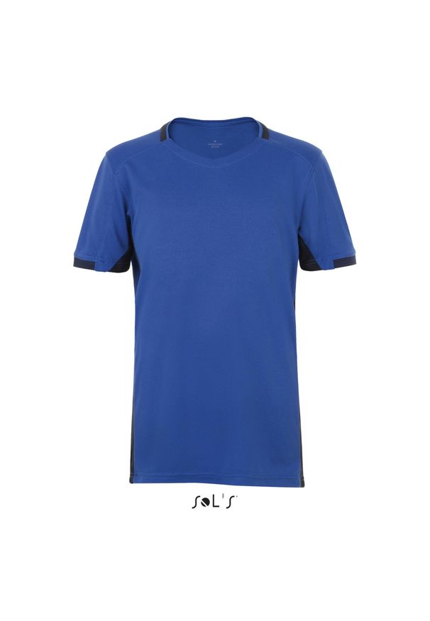 SOL'S - Koszulka dla dzieci Sol's Classico. Kolor: niebieski. Sport: piłka nożna
