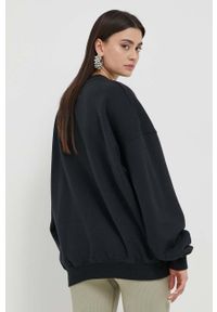 Preach bluza bawełniana kolor czarny gładka. Kolor: czarny. Materiał: bawełna. Wzór: gładki. Styl: klasyczny #5