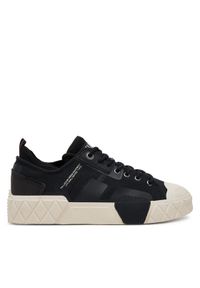 Palladium Trampki Ace City Shell Lo 2 74452-008-M Czarny. Kolor: czarny. Materiał: materiał