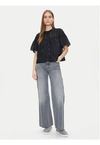 GAP - Gap Koszula 728755-00 Czarny Regular Fit. Kolor: czarny. Materiał: bawełna