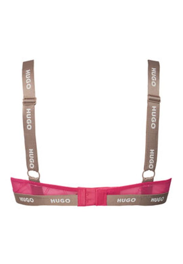 Hugo - HUGO Biustonosz braletka 50535247 Różowy. Kolor: różowy. Materiał: syntetyk