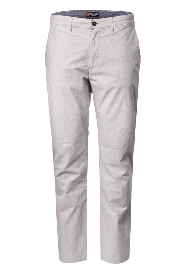 Lekkie, Bawełniane Spodnie - Wiosna, Lato - Pako Jeans - Jasny Popiel. Materiał: bawełna, elastan. Sezon: wiosna, lato