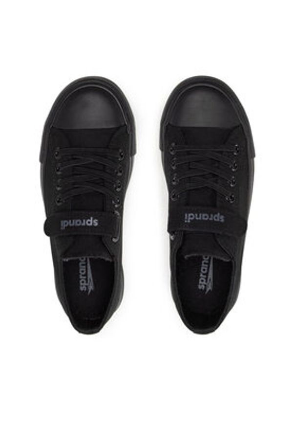 Sprandi Trampki CP40-51-1 Czarny. Kolor: czarny. Materiał: materiał