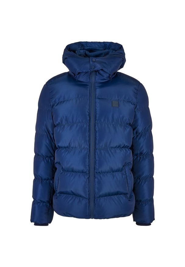 Kurtka z kapturem Urban Classics. Typ kołnierza: kaptur. Kolor: niebieski. Materiał: puch