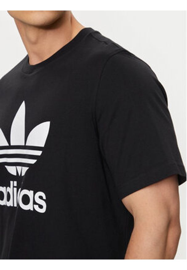 Adidas - adidas T-Shirt Adicolor Classics Trefoil T-Shirt IA4815 Czarny Regular Fit. Kolor: czarny. Materiał: bawełna