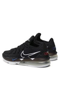 Nike Sneakersy Lebron XVII Low CD5007 002 Czarny. Kolor: czarny. Materiał: materiał