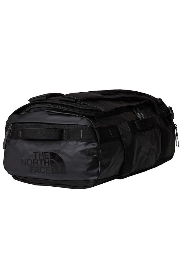 Torba The North Face Base Camp Voyager 32L 0A52RRKT01 - czarna. Kolor: czarny. Materiał: nylon. Wzór: paski