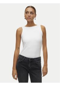 Vero Moda Top Million 10305800 Biały Regular Fit. Kolor: biały. Materiał: syntetyk #1