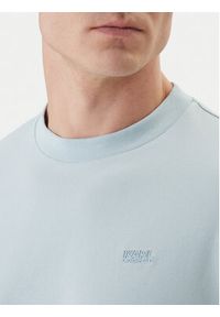 Karl Lagerfeld - KARL LAGERFELD T-Shirt 755034 562235 Błękitny Regular Fit. Typ kołnierza: dekolt w karo. Kolor: niebieski. Materiał: bawełna #3