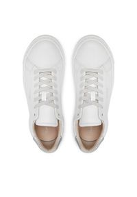 Calvin Klein Sneakersy Cupsole Lace Up W/Ml HW0HW02288 Biały. Kolor: biały. Materiał: skóra #3