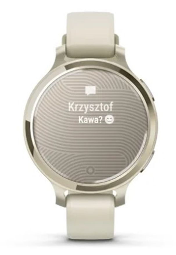 GARMIN - Garmin Lily 2 Active złoty. Rodzaj zegarka: smartwatch. Kolor: złoty. Styl: elegancki, sportowy