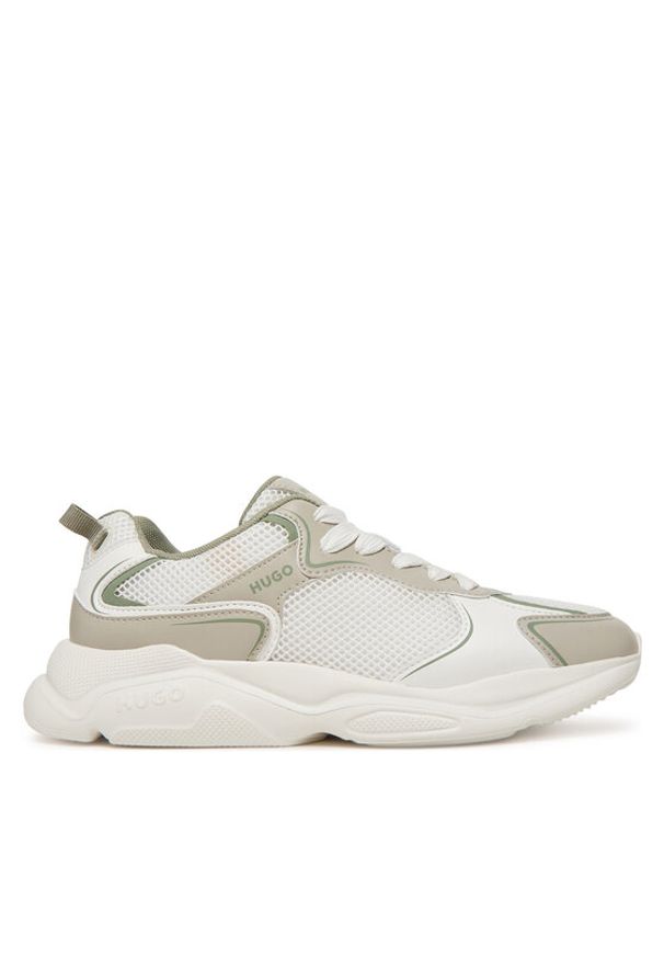 Hugo - HUGO Sneakersy Leon Runn Mepu 50541578 Biały. Kolor: biały. Materiał: materiał