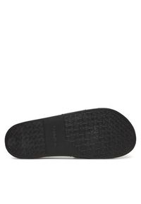 Calvin Klein Klapki Adj Pool Slide Canvas Logo HM0HM01749 Czarny. Kolor: czarny. Materiał: materiał #4