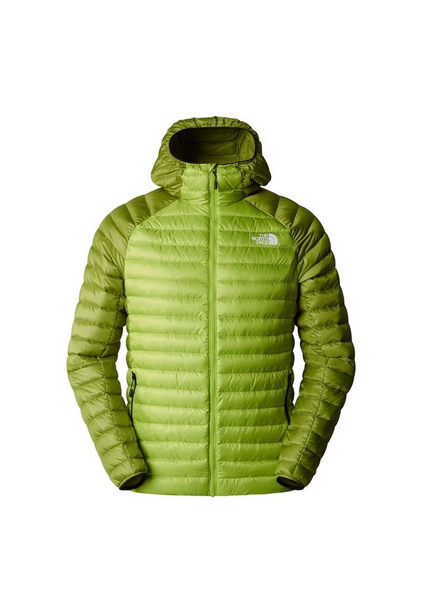 Kurtka The North Face Bettaforca 0A87GX7IK1 - zielona. Okazja: na co dzień. Kolor: zielony. Materiał: puch, materiał, poliester. Sezon: zima, jesień. Styl: casual