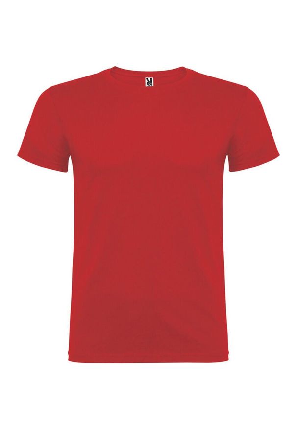 ROLY - Męska Koszulka Z Krótkim Rękawem Beagle. Kolor: czerwony. Długość rękawa: krótki rękaw. Długość: krótkie. Sport: turystyka piesza