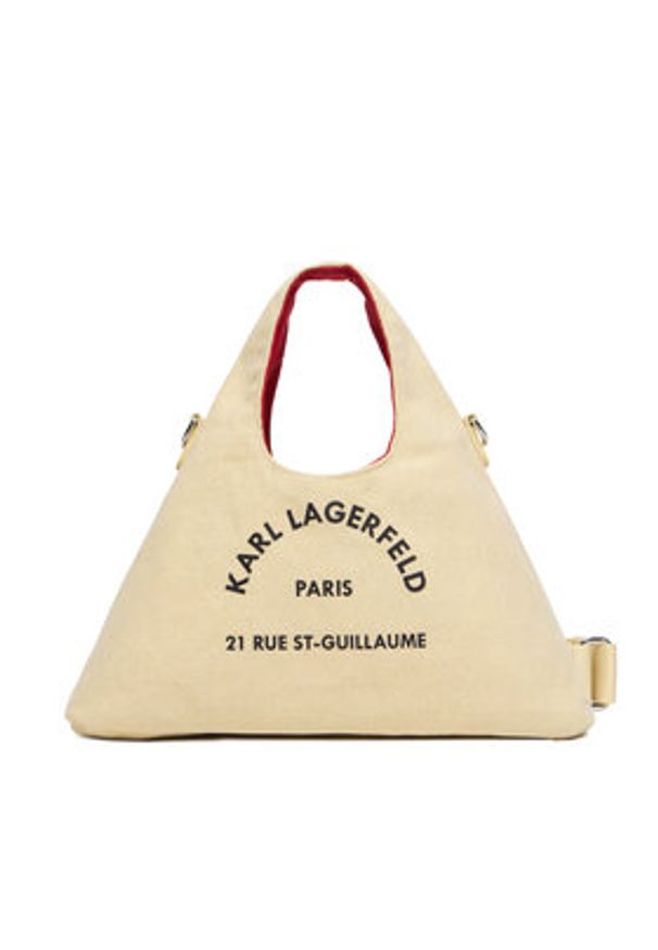 Karl Lagerfeld - KARL LAGERFELD Torebka B1W50016 Beżowy. Kolor: beżowy