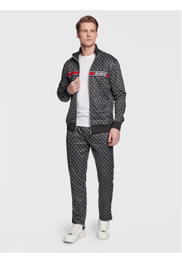 Guess Spodnie dresowe Korbin Z2BB05 FL04Q Czarny Regular Fit. Kolor: czarny. Materiał: bawełna, syntetyk