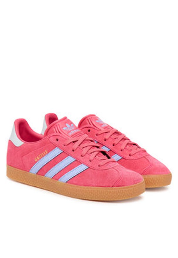 Adidas - adidas Sneakersy Gazelle JR5941 Różowy. Kolor: różowy. Materiał: skóra, zamsz. Model: Adidas Gazelle