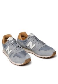 New Balance Sneakersy ML373WP2 Szary. Kolor: szary. Materiał: zamsz, skóra. Model: New Balance 373