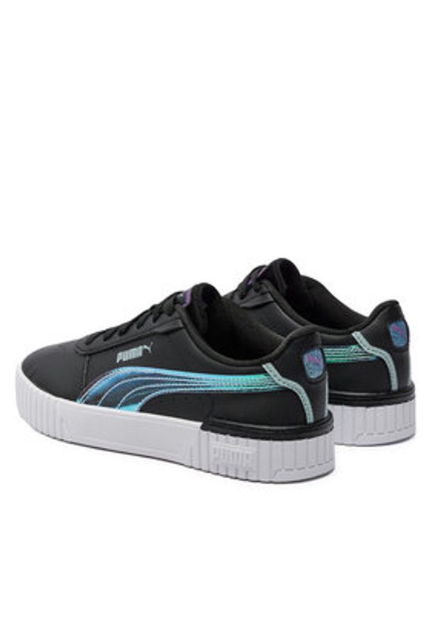 Puma Sneakersy Carina 2.0 Deep Dive Jr 396545-02 Czarny. Kolor: czarny. Materiał: skóra