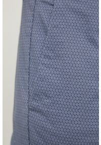 medicine - Medicine spodnie męskie proste. Kolor: niebieski. Materiał: tkanina #4
