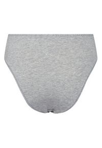 Hunkemöller Figi klasyczne z wysokim stanem 302033 Szary. Stan: podwyższony. Kolor: szary. Materiał: syntetyk
