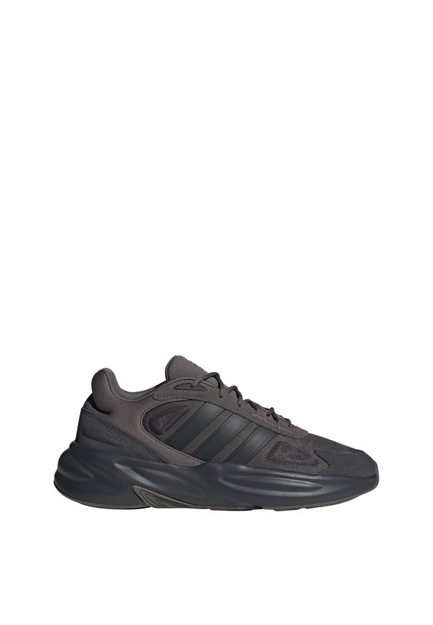 Adidas - Ozelle Cloudfoam Shoes. Kolor: szary. Materiał: materiał. Model: Adidas Cloudfoam