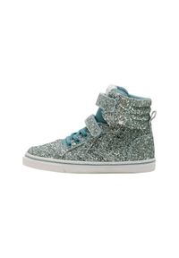 Sneakersy dziewczęce Hummel Slimmer Stadil Glitter. Okazja: na co dzień. Kolor: wielokolorowy, niebieski, turkusowy #1